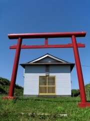 Shinto shrine in northern Japan