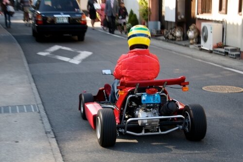Go-kart in Kyoto licensed as microcar