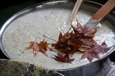 Momiji tempura - maple leaf snacks Momiji tempura - maple leaf snacks