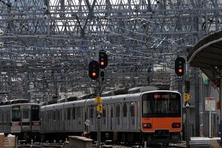 Tobu Railway train in Tokyo