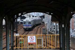Nankai Densha train in Osaka
